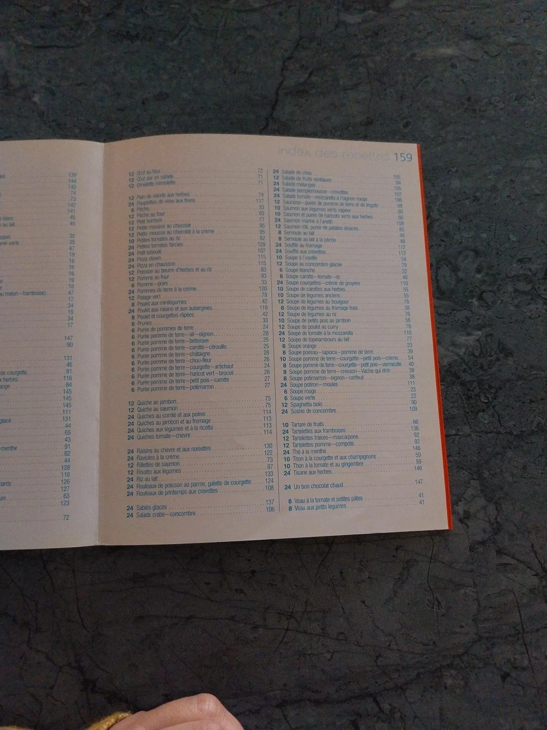 Livro de receitas "mes petits plat pour bébé" – photo 14